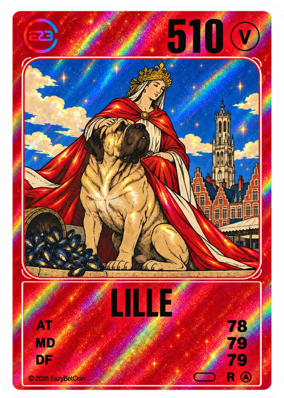 Carta Lille, rara, 16 esemplari